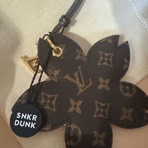 LV x TM cherry blossom bag charm